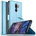 Produktbild Nokia 7 Plus Hülle, KuGi Nokia 7 Plus Wallet Case, Brieftasche Case Hülle PU Kunstleder Flip Case mit Standfunktion Kartenfächer und Bargeld für Nokia 7 Plus smartphone.Blau