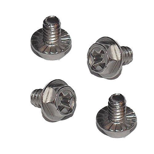 smartec24® 4x PC Gehäuse- Komponentenschrauben. Schrauben zur Befestigung von PC Gehäusen, Festplatten, Laufwerken und Motherboards (4x Schrauben)