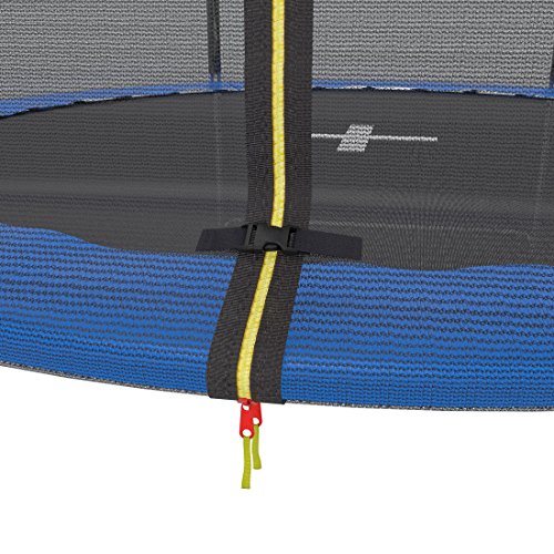 Ultrasport Gartentrampolin Jumper, Trampolin Komplettset inklusive Sprungmatte, Sicherheitsnetz, gepolsterten Netzpfosten und Randabdeckung - 7