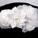 Baby Girl Flower Headband Hair Band Photography Headwear (White)
