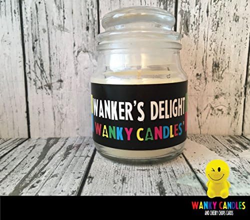WANKY CANDLES Rude/Funny/Offensive/Humour/Novelty - W***KERS Delight