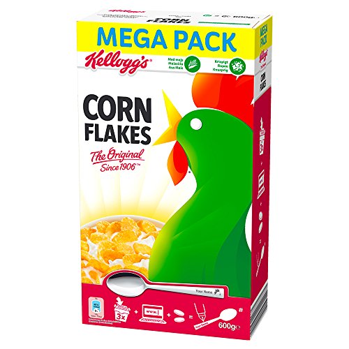 Preisvergleich Produktbild Kellogg's Corn flakes, 6er Pack (6 x 600 g)