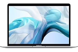 2020 Apple MacBook Air con Intel Core i3 (13-pulgadas, 8GB RAM, 256GB SSD) (QWERTY Inglés) Plata (Reacondicionado)