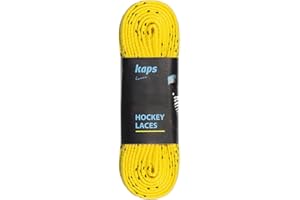 Kaps Lacets de Skate Imperméables en Polyester Résistance à la Traction Exceptionnelle 190 daN - Résistants à l'eau - Pour Patins de Hockey sur Glace