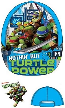 TMNT Boys Kid's Teenage Mutant Ninja Turtles Character Summer Sun Hats Baseball Caps (Sizes 52 cms Ages 3-6, 54 cms Ages 7-10) (54cms Ages 7-10, Turquoise QE4132)