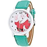 Junjie Dame Armbanduhr Männer Herren Fitness Frauen Vogue Tischuhr Smartwatch Älteres Spiegel Uhr Schnee Haus Lederband Uhren Edelstahl Armband Sport Holz Uhr Minimalistischen Uhr Cowboy Strap
