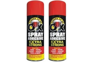B&H STORES LTD Extra Strong Spray Adhesive Glue Spray 500ml (2)