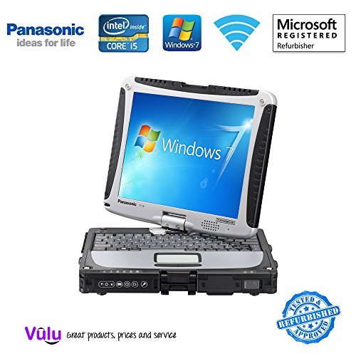 Panasonic Toughbook CF-19 Core i5 Fully Rugged Tablet Notebook Laptop Windows 7 Professional Dual Touch Screen Serial Port Wi-Fi Bluetooth