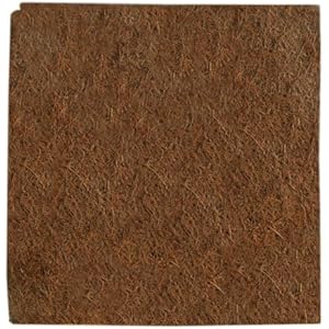 Namiba Terra 0460 Jungle Background Mat, Kokosfasermatten-Set 4-Stück im Beutel, 30 x 30 x 1.2 cm