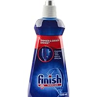 Finish Dishwasher Rinse Aid, Shine & Dry - 400 ml