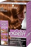 Schwarzkopf Color Expert Intensiv-Pflege Color-Creme, 7.7 Kupfer Dunkelblond Stufe 3, 3er Pack (3 x 167 ml)