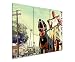 Produktbild Leinwandbild 3 teilig GTA_V_Franklin_3x90x40cm (Gesamt 120x90cm) _Ausführung schöner Kunstdruck auf echter Leinwand als Wandbild auf Keilrahmen