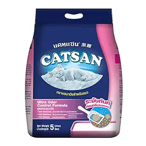 Catsan Ultra Clumping Odour Control Cat Litter, 5L (4.1kg)