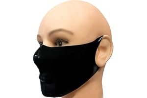 GREEFEI Latex gummimask, handgjord latexmask, kostymtillbehör för kvinnor och män, cosplay, fest