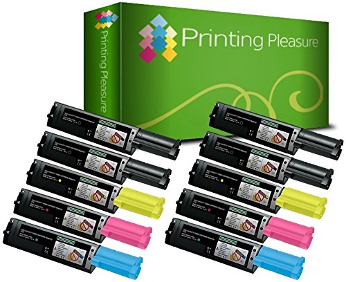 10-Pack Compatible Toner Cartridges for use in Epson AcuLaser C1100, C1100D, C1100DN, C1100N, CX11N, CX11NF, CX11NFC, CX11NFT