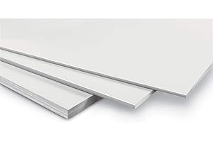 WONDAY - Cartone espanso bianco, 3 mm, formato 29,7 x 42 cm