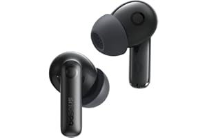 Baseus Bass EP10 Pro Noise Cancelling Wireless Earbuds, Real-Time Adaptive Noise Cancelling, Adaptive Active EQ, LDAC Hi-Res Sound, 6-Mic AI Clear Calls, 55H Playtime, IP55 Waterproof, Bluetooth 6.0