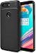 Produktbild OnePlus 5T Hülle, KuGi Slim Weiches Stoßsicheres Gehäuse mit Spezial-Hexagon Texture Schutzhülle Soft Hüllen Handyhülle für OnePlus 5T Smartphone (Schwarz)