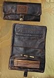 Tabaktasche Leder Braun Kavatza „Ethnic“ - 3