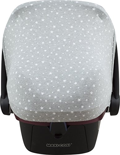 Sonnenverdeck für Maxi-Cosi Pebble y Bébé confort Gruppe 0 -grauen Farben mit White Star - 3