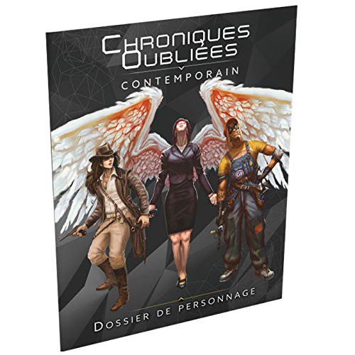 Black Book Éditions - Chroniques Oubliées Contemporain - 4 - Dossier de Personnage