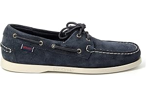 Sebago Scarpa da Barca Portland Flesh out Beige in camoscio - 7111PTW 906 Beige Camel - Taglia