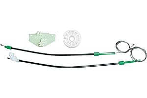 Bossmobil Elevalunas Delantero Izquierdo Original Compatible con Ford Tourneo Connect Ford Transit Connect P65 P70 P80 2002/06-2013/12 Kit de reparación de elevalunas 1493637 2T14V23201BG 4523921