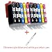 Produktbild OYAT® 10x(2 Grossen Schwarz,2 Klein Schwarz,2 Cyan,2 Magenta,2 Gelb) Tintenpatronen Kompatibel für Canon PGI-570XL CLI-571XL Druckerpatronen Kapazität mit Canon PIXMA MG5750 MG5751 MG5752 MG5753 MG6850 MG6851 MG6852 MG6853 TS5050 TS5051 TS5053 TS5055 TS6050 TS6051 TS6052