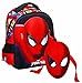 Price comparison product image GIM Spiderman Children's Backpack, 31 cm, Red (Rouge)