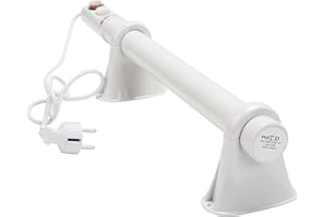 Jopassy 55W Gewächshausheizung Elektrische Heizung für Gewächshäuser mit eingebautem ,Ideal für Schränke und Gewächshäuser