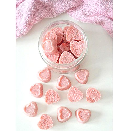 Tomnk Silikon Seifenform Kuchenform 15 Hohlraum (Oval) oder 12 Hohlraum (Herzform) für Handgefertigt DIY , 100 Taschen kostenlos - 7