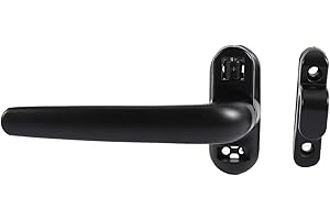 AXPPIN BEIEM TüR und Fenster Verriegelung FlüGel Fenster Verriegelung Rad Schwarz