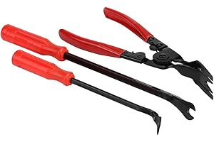 SUUONEE Kit de pinces à dégrafer pour ôter les rivets et clips de fixation