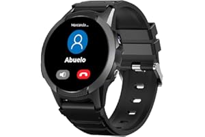 SAVE FAMILY SaveFamily Slim 4G. Reloj Inteligente niño con Videollamada. Reloj GPS niños con Llamada, Chat, Boton SOS, Cronómetro, podómetro. Waterproof Ip67. Smartwatch niño con diseño Moderno y Discreto