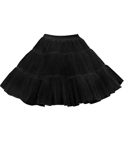 Smiffys Tüll-Petticoat Weiß – Perfekt Für Halloween, Karneval & Partys