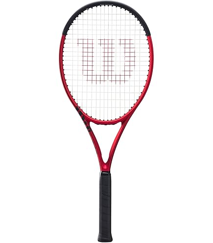 Wilson Clash 100 V3 Strung Adult Performance Tennis Racket - Grip