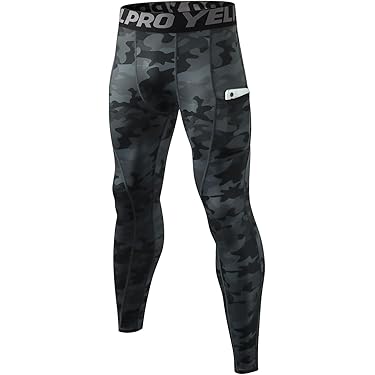 Pantalon De Sport Homme Legging 3/4 - Running, Musculation, Yoga | Tissu Stretch Respirant, Ceinture élastique, Poches