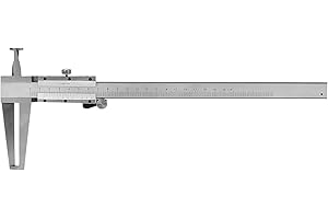 FOCKETY Pied à coulisse, pied à coulisse professionnel à gorge intérieure, pour l'usinage de mesures de précision(9-200mm)