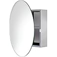 Croydex Severn Crcular Door Mrror Cabnet Stanless Steel – Artoft