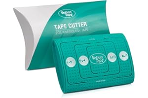 Vetkintape® Cutter: The Ultimate Kinesiology Tape Cutting Device | Effortless, Precise, and Convenient! | Pre-cut Veterinary Kinesiology Tape On Demand | Cut 2.4 inch tape To Desired Lengths & Strokes