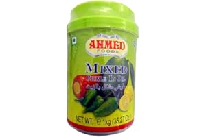 AHMED FOODS Ahmed Mixed Pickle in Oil- 1 kg