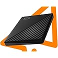 WD My Passport externe Festplatte 5 TB (mobiler Speicher, schlankes Design, WD Discovery Software, automatische Backups, Pass