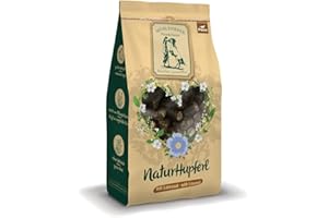 MÜHLDORFER PFERDEFUTTER Mühldorfer NaturHupferl Leinsaat - 1 kg - Gesunde Leckerli für Pferde - Getreidefrei - Ohne Melasse und Zusatzstoffe