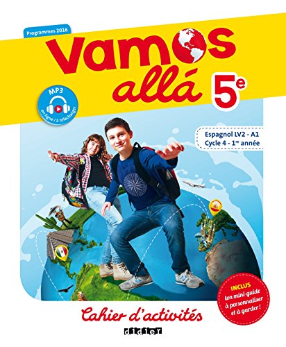 Download Vamos allá 5e - Cycle 4, 1ere année - Espagnol LV2 (A1) - Cahier d'activités