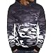 Produktbild Herren Pullover Kapuzenpullover Hoodie Strickpullover mit Kapuze Longsleeve Sweater Sweatshirt