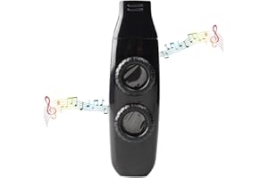 HuaDmaing Kazoo,Double Hole Kazoos,Kazoos Multipack Kazoo Instrument Gazoo Musical Instruments for Kids Musical Instruments(black）
