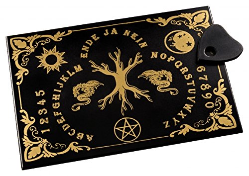Witchboard Lebensbaum Yggdrasil deutsch handgearbeitet - Hexenbrett - Esoterik Dekoration