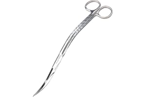 VORESTIC Nożyce do akwarium Wave 25 cm, nożyce do roślin akwariowych, nożyczki Aquascaping