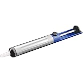 Goobay 51200 Entlötpumpe zum Entlöten & Lötabsaugung, antistatische Lötpumpe, Entlötsaugpumpe als Lötzinn Entferner, Lötsaugp