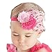 Beautiful Baby Girl Headband Cute Feather Apparel Accessory Pink (1~4Y)